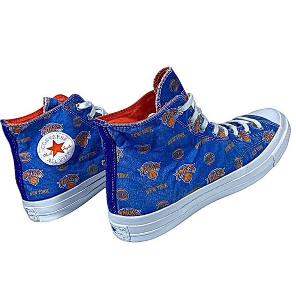 Converse New York Knicks Mens Chuck Taylor 70 Hi Distress Look Size 11 Medium - Picture 10 of 11